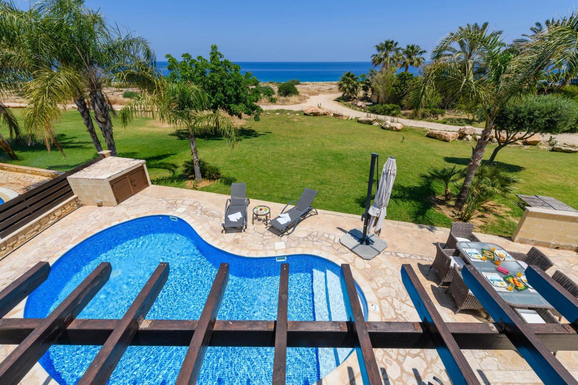 Villa Greco Mare #5 Протарас Екстер'єр фото